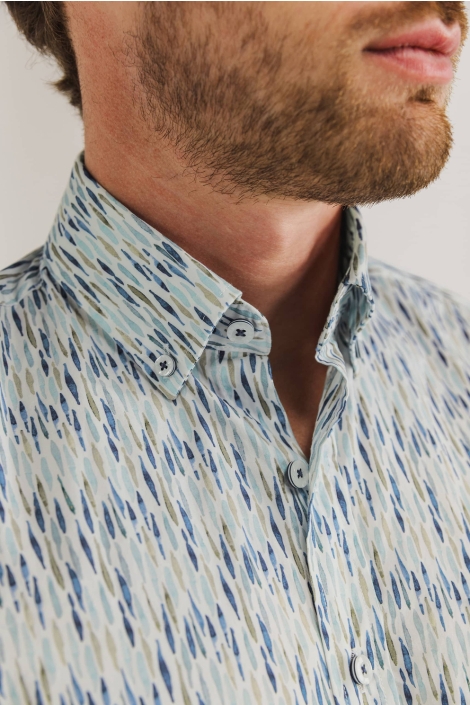 State of Art shirt ss print popli